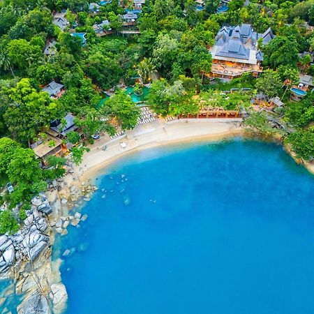 Santhiya Koh Phangan Resort And Spa Luaran gambar Aerial view of the resort