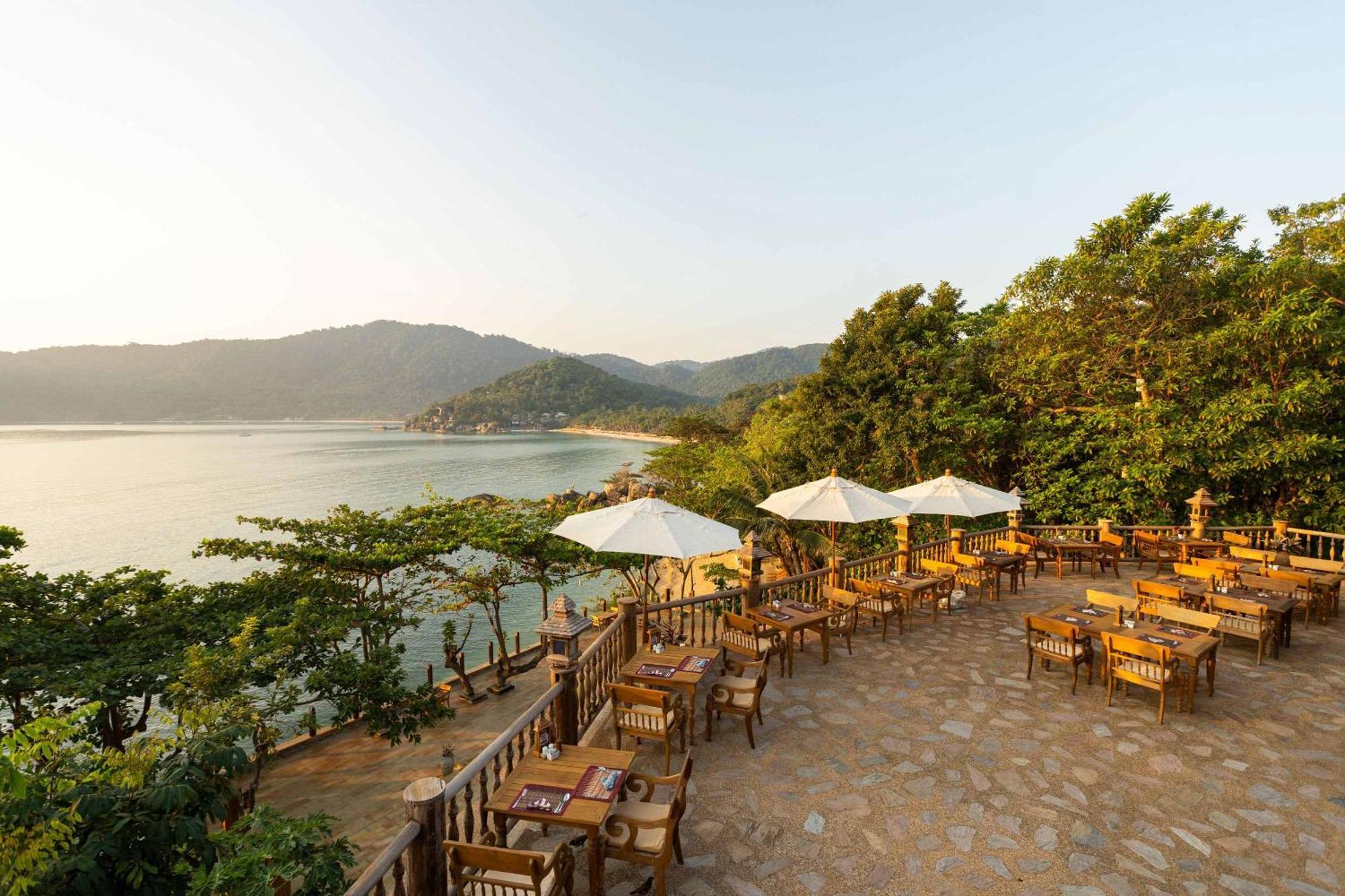 Santhiya Koh Phangan Resort And Spa Luaran gambar View of the restaurant