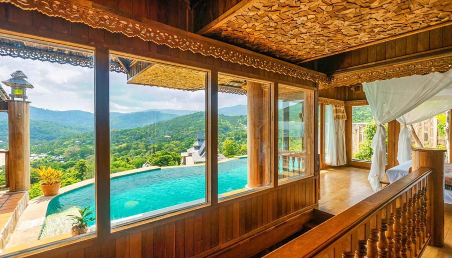 Santhiya Koh Phangan Resort And Spa Luaran gambar Interior of the villa