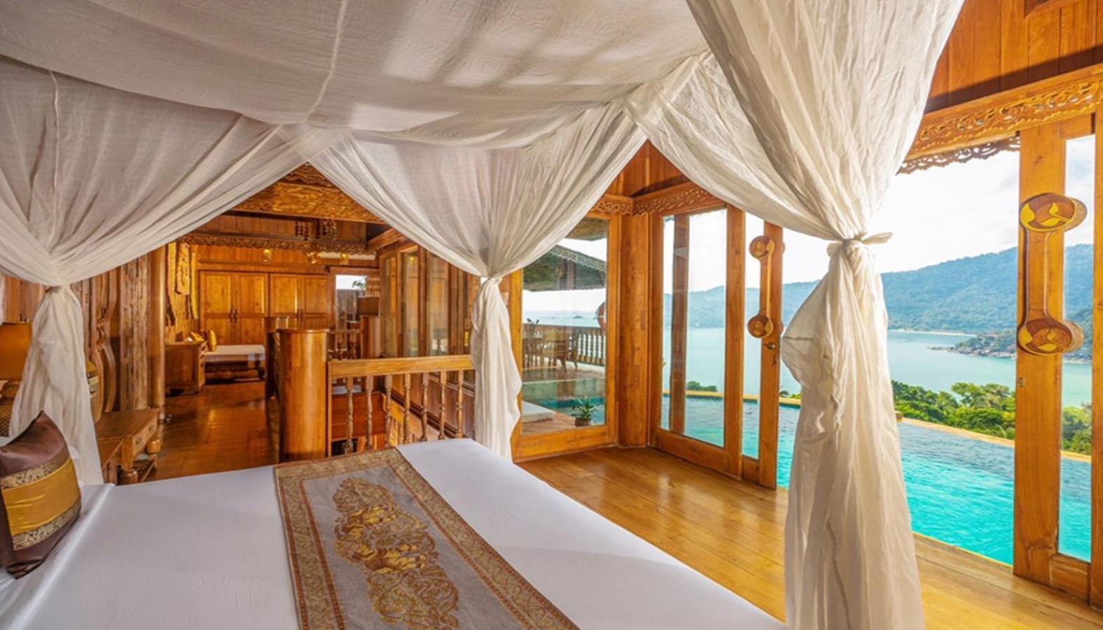 Santhiya Koh Phangan Resort And Spa Luaran gambar The interior of a villa at Six Senses Samui