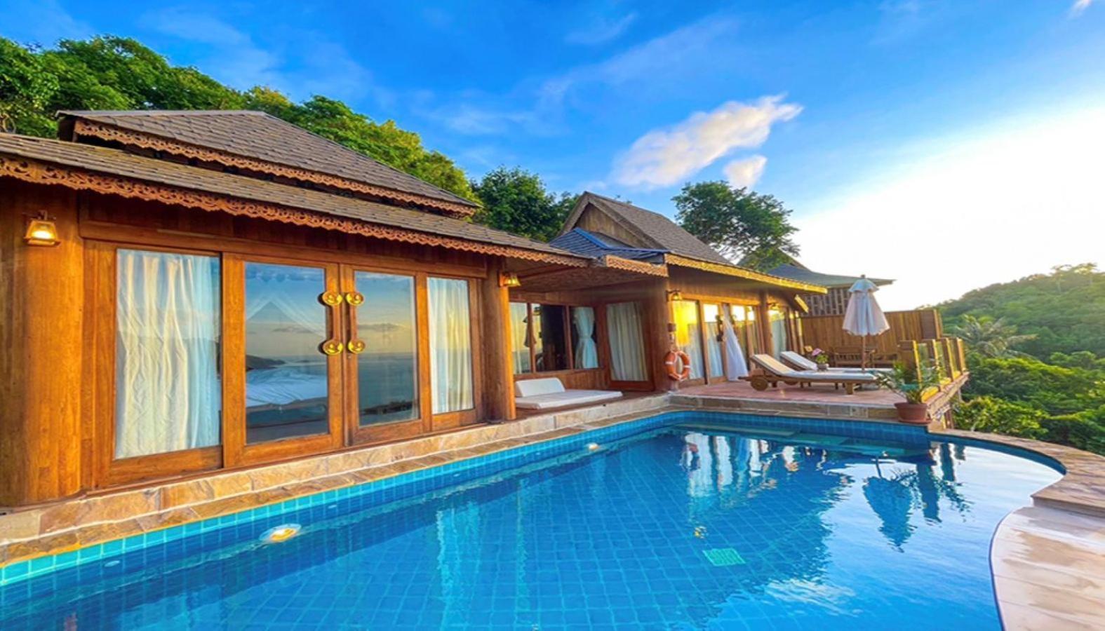 Santhiya Koh Phangan Resort And Spa Luaran gambar Villa at the resort