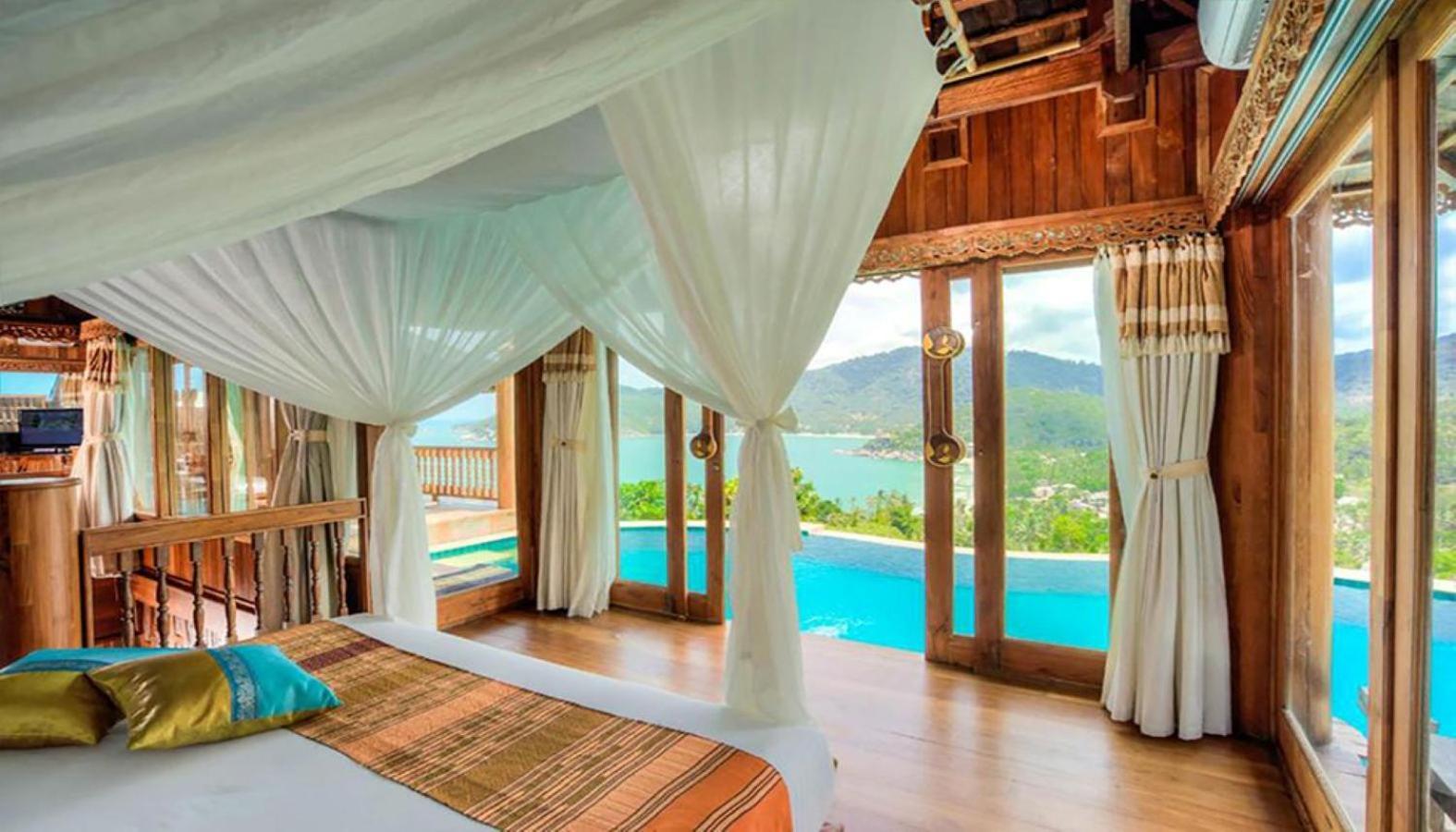 Santhiya Koh Phangan Resort And Spa Luaran gambar A bedroom at the resort